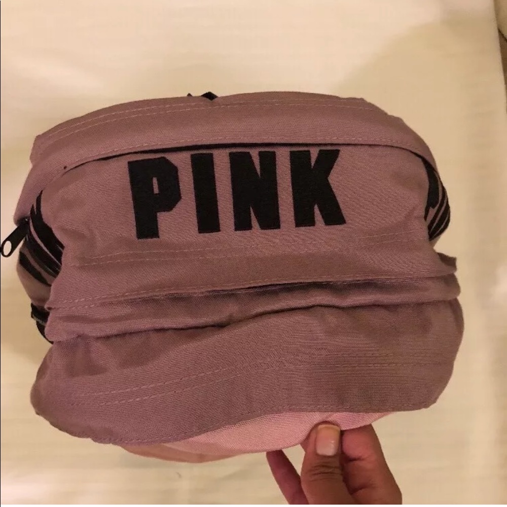 LAST ONE!! VS Pink Campus Backpack Chalk Rose - Picture 3 of 8